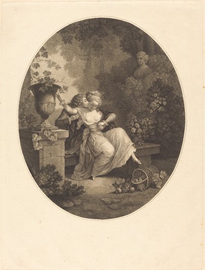Den upprörda korgen av C. A. L. Buisson after Charles Michel Ange Challe