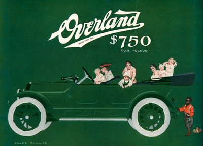 Willys-Overland Magazine Annons av C. Coles Phillips