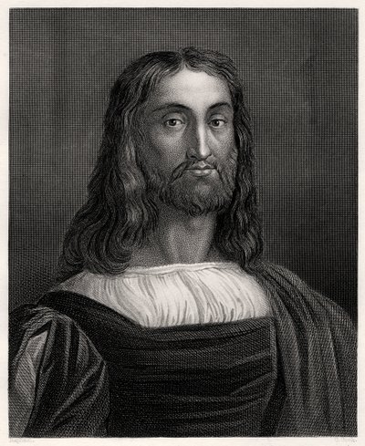 Marcantonio Raimondi, italiensk gravör, 1800-talet av C. Cook