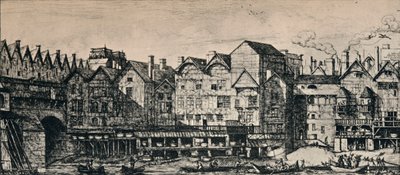 Del av staden Paris, 1915 av C. H. Meryon