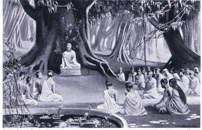De sista dagarna av Buddhas undervisning 489 f.Kr. av C. Hargrave Martin
