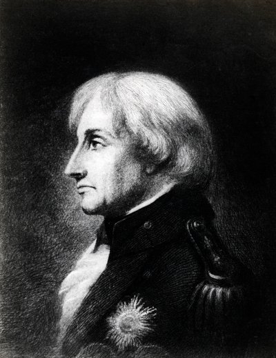 Lord Nelson på Merton House i början av september 1805, 1800-talet av C John M Whichelo