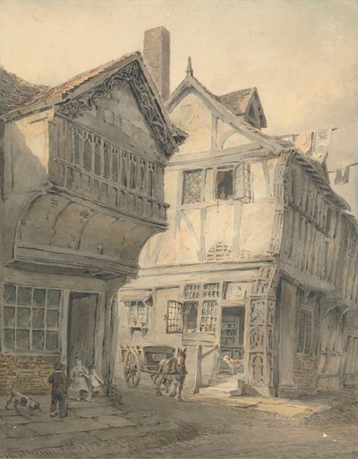 Gamla hus på St. Albans av C. John M. Whichelo