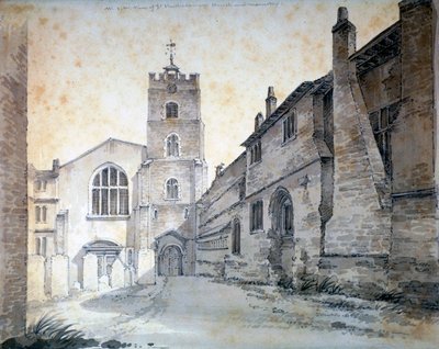 St Bartholomew-the-Great, City of London, 1803 av C John M Whichelo