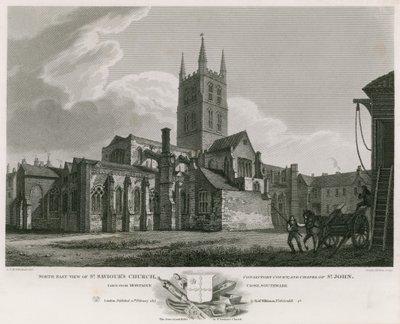 Nordostvy av St. Frälsarens kyrka, Consistory Court och Chapel of St John av C. John Mayle Whichelo