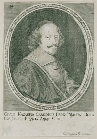Kardinal Jules Mazarin av C. Mejssens
