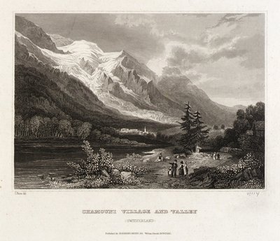 Chamounix by och dal av C. Reiss