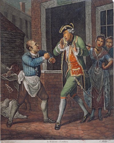 "Francois i London", 1770 av C White