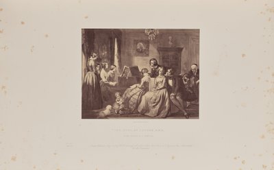 Duetten, av F. Stone, A.R.A. av Caldesi and Montecchi