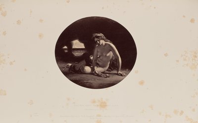 The Sea Cave, av W.E. Frost, A.R.A. av Caldesi and Montecchi