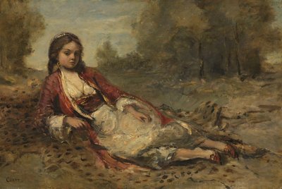 algeriska av Camille Corot