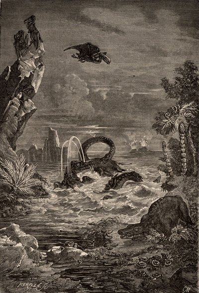 Jorden under dinosauriernas tid av Camille Flammarion