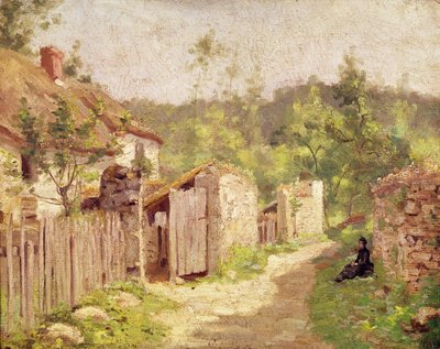 Daumiers hus i Valmondois av Camille Jacob Pissarro