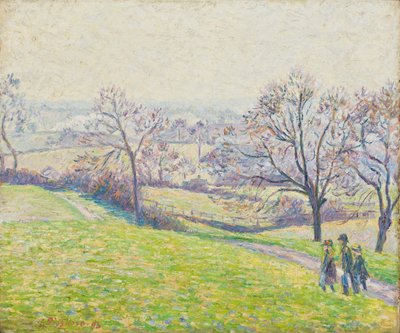 Epping landskap, 1893 (olja på linneduk) av Camille Jacob Pissarro