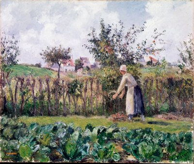 I trädgården av Camille Jacob Pissarro