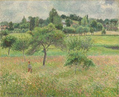 Äppelträd i Eragny, 1894 av Camille Jacob Pissarro