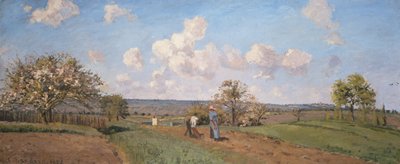 Våren 1872 av Camille Jacob Pissarro