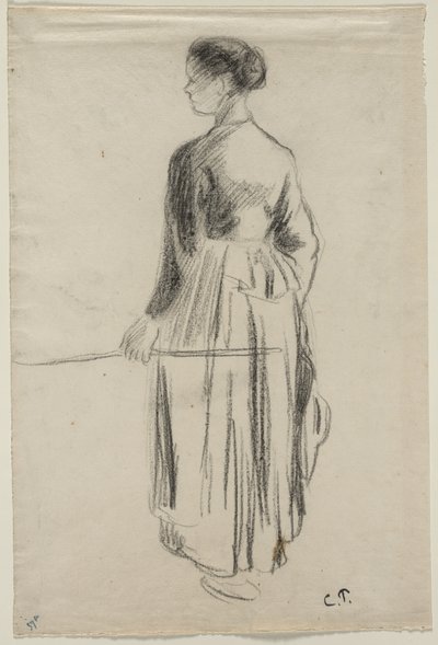 Koherdinnan, Eragny, 1886. av Camille Jacob Pissarro