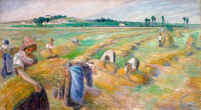 Skörden, 1882 av Camille Jacob Pissarro