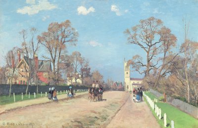 Vägen till Sydenham av Camille Jacob Pissarro