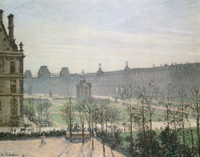 Tuilerierna, 1899 av Camille Jacob Pissarro