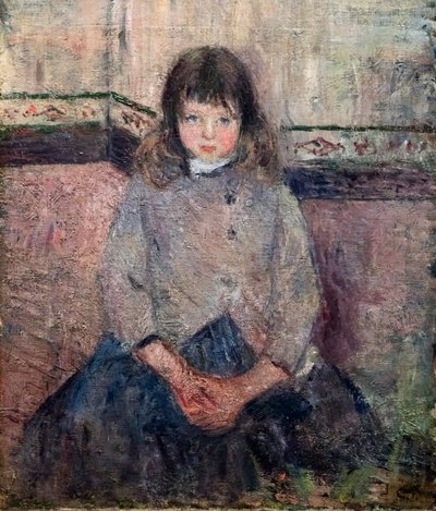 Félix Pissaro i kjol av Camille Pissarro