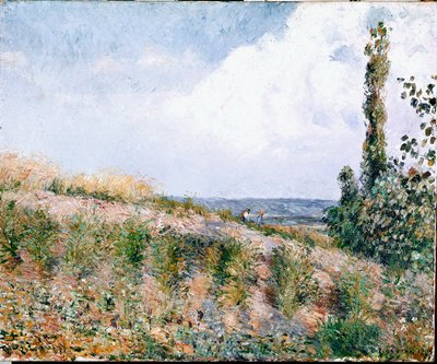 Landskap (olja på duk) av Camille Jacob Pissarro