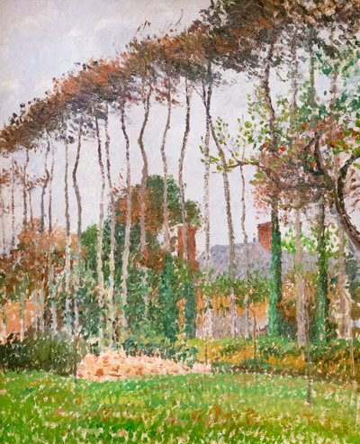 Landskap i Varengeville, ca. 1889 (olja på duk) av Camille Pissarro