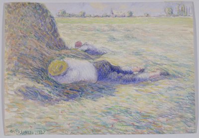 Middagsvila av Camille Jacob Pissarro