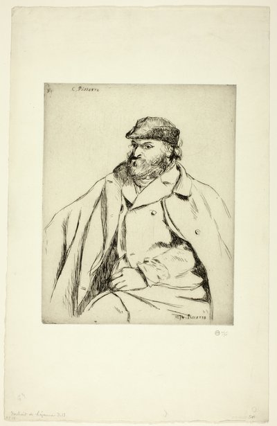 Paul Cézanne av Camille Pissarro