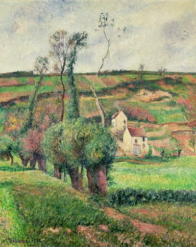 Kålbackarna, Pontoise av Camille Jacob Pissarro