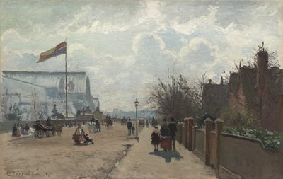 Kristallpalatset av Camille Pissarro