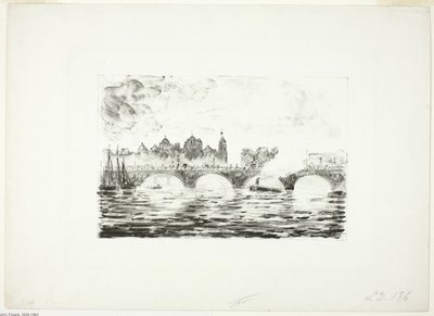 Houses of Parliament, London av Camille Pissarro