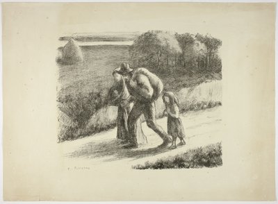 Vagabonderna av Camille Pissarro