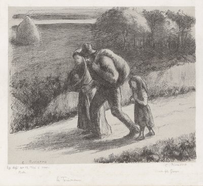 Vagabonderna av Camille Pissarro