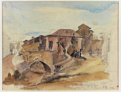 Dona Romualdas bro Caracas, Venezuela 1854 ... av Camille Pissarro