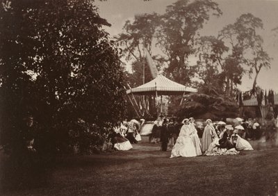 Fete Champetre på Orleans House, London av Camille Silvy