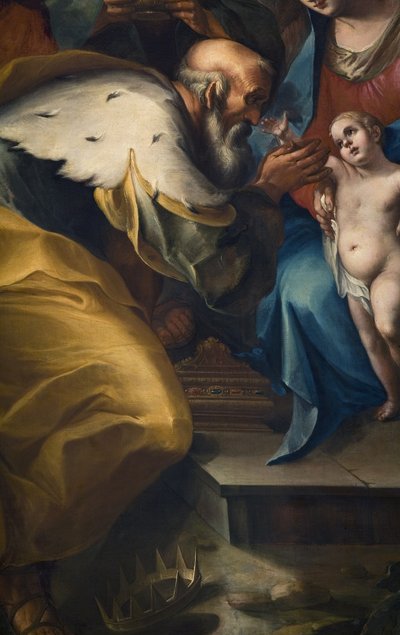 Adoration of the Magi, detalj av 3498488 av Camillo Procaccini