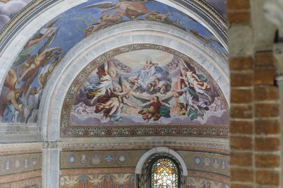 Freskocykel tillägnad Jungfru Maria, detalj av Camillo Procaccini