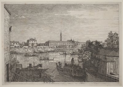 Vid Dolos portar av Canaletto