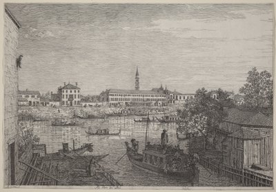 Vid Dolos portar av Canaletto