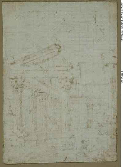 Arkitektoniska skisser av Canaletto