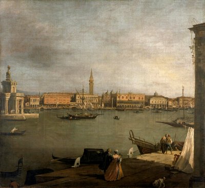 Canaletto - Sankt Markus bassäng, NMW A 76 av Canaletto