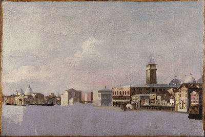 Ingången till Canal Grande, Venedig av Canaletto