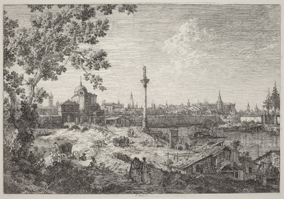 Fantasiutsikt över Padua av Canaletto