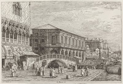 Le Preson. V. [nedre vänster], c. 17351746. av Canaletto