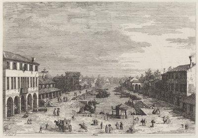 Mästare, c. 17351746. av Canaletto