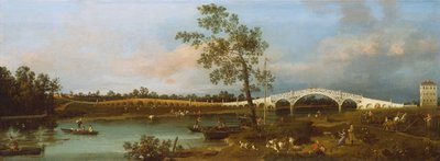 Gamla Walton Bridge av Canaletto