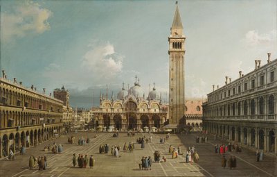 Markusplatsen av Canaletto