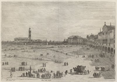 Pra della Valle av Canaletto